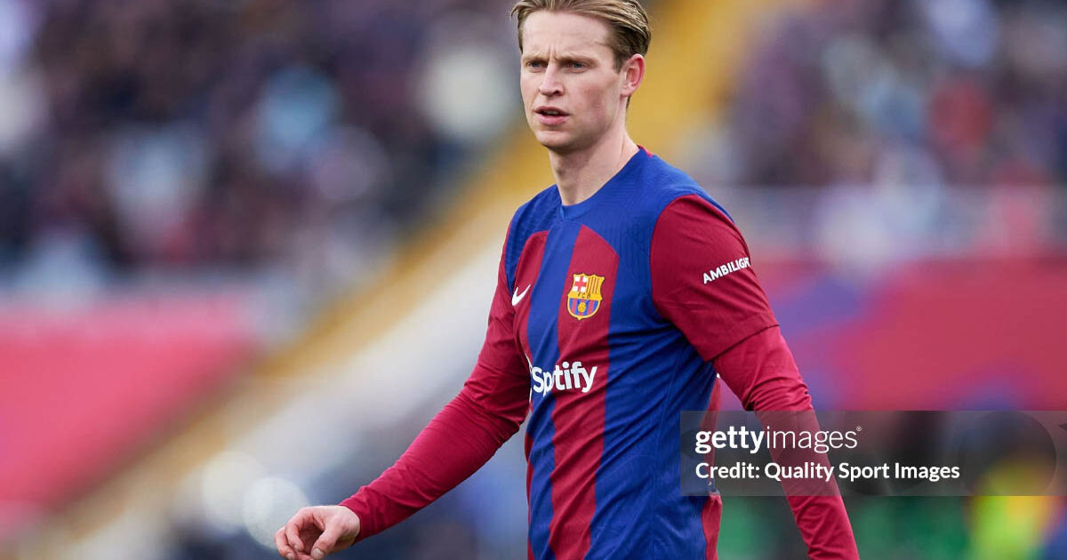 Tottenham Incar Frenkie De Jong