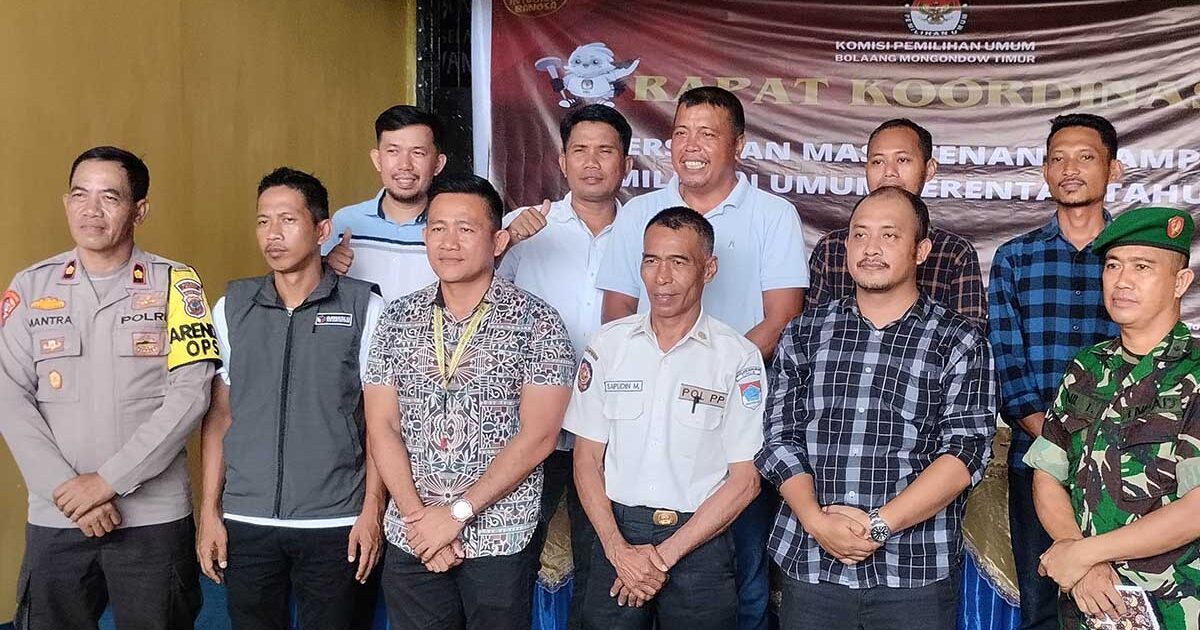 KPU Boltim Gelar Rakor