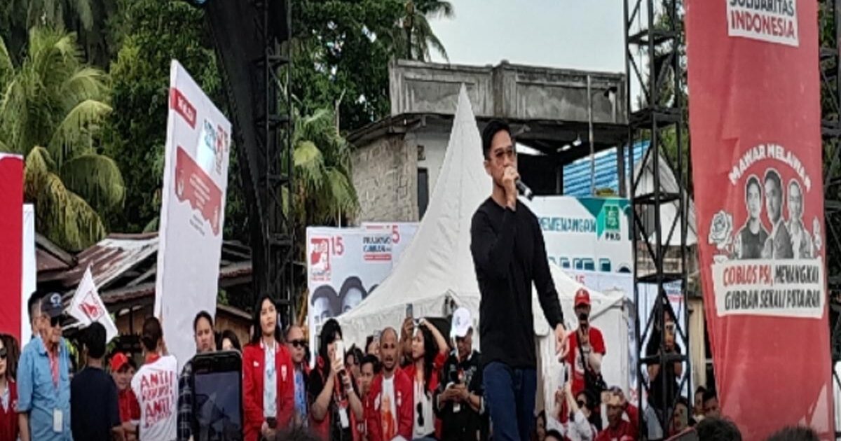 Kaesang Pangarep Ramaikan Desa Treman