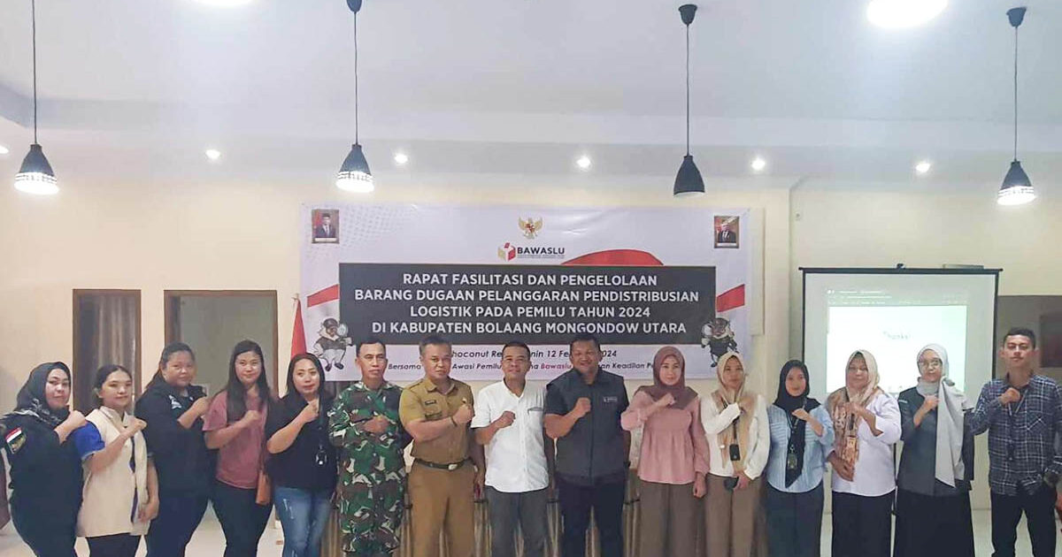 Rapat Strategis Bawaslu Bolmut 2024
