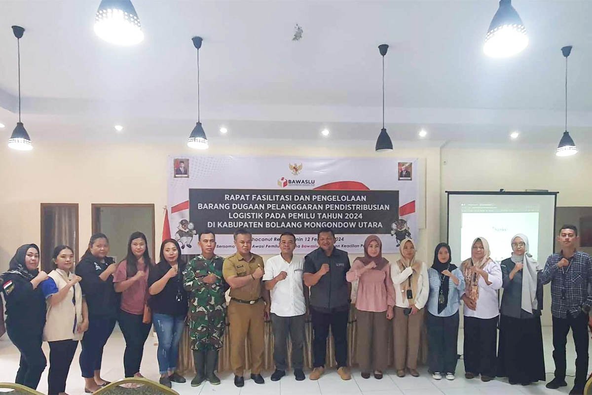 Rapat Strategis Bawaslu Bolmut 2024