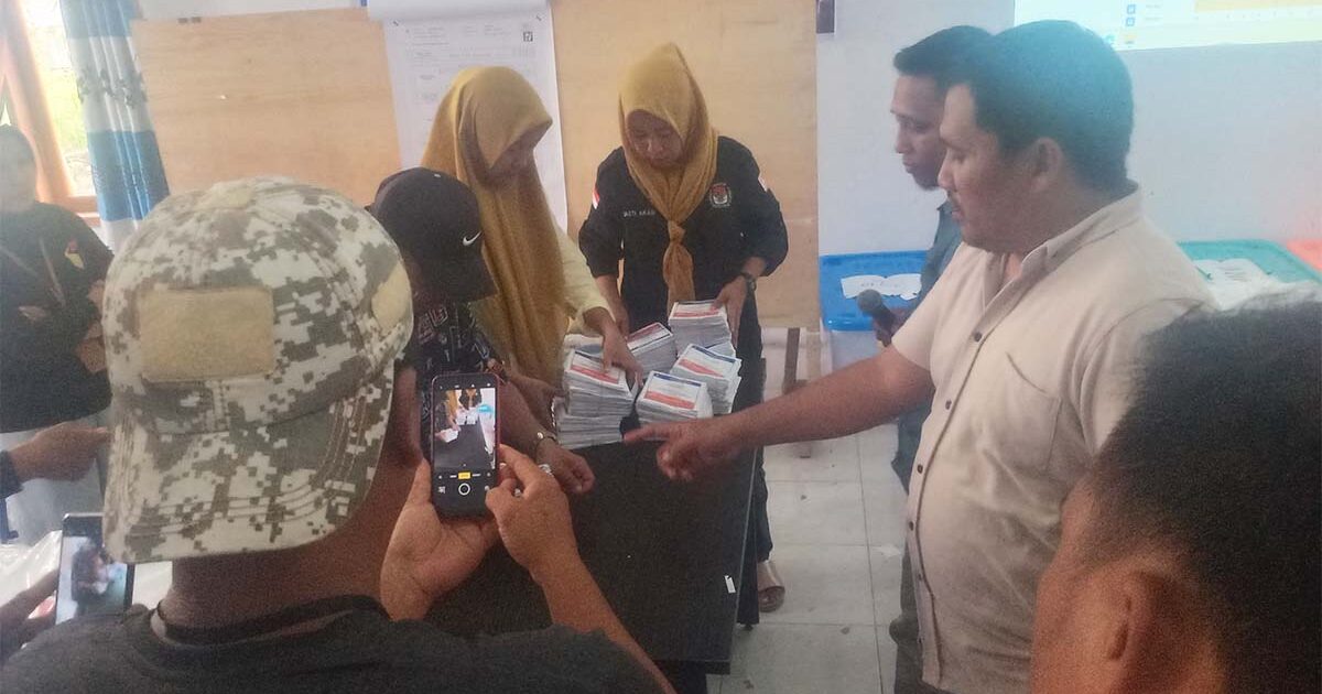 Satu TPS di Boltim Hitung Ulang