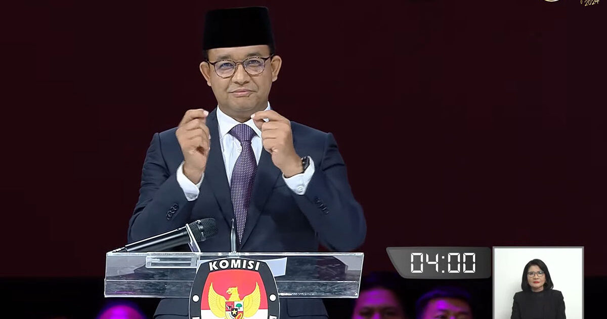 Tarian Jari Anies Baswedan Pukau Nitizen