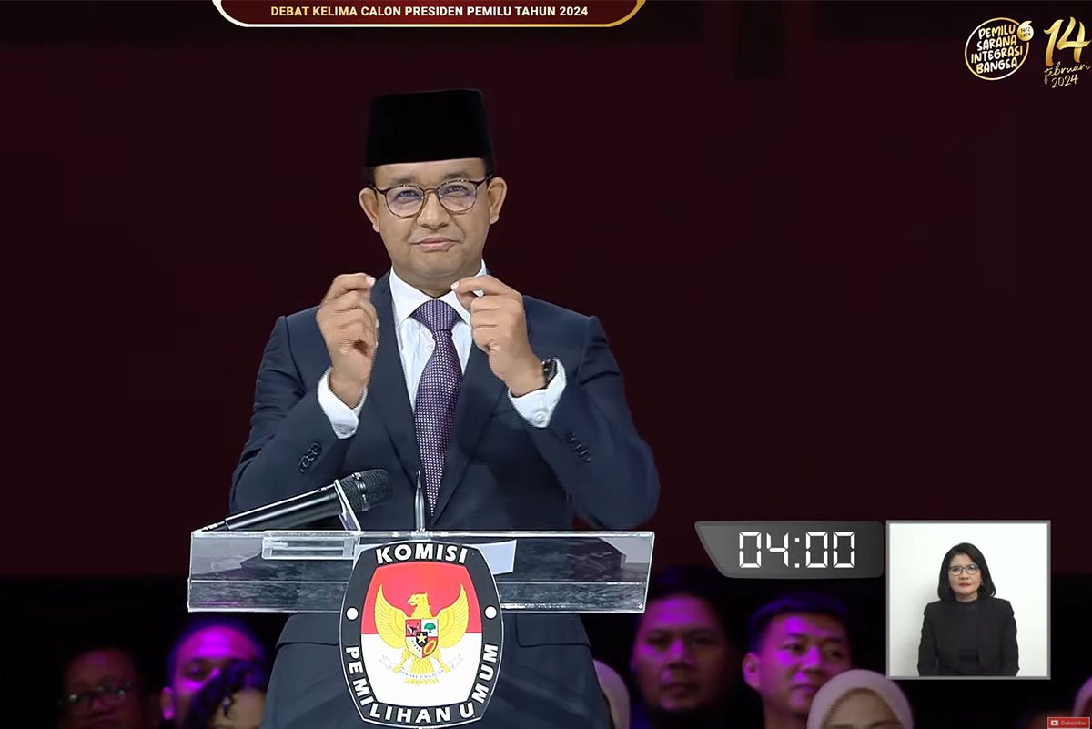 Tarian Jari Anies Baswedan Pukau Nitizen