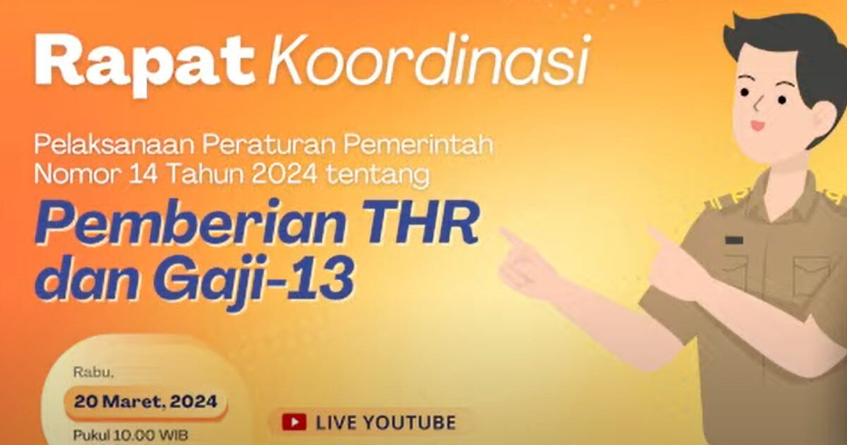 Besaran Tunjangan THR dan Gaji ke-13