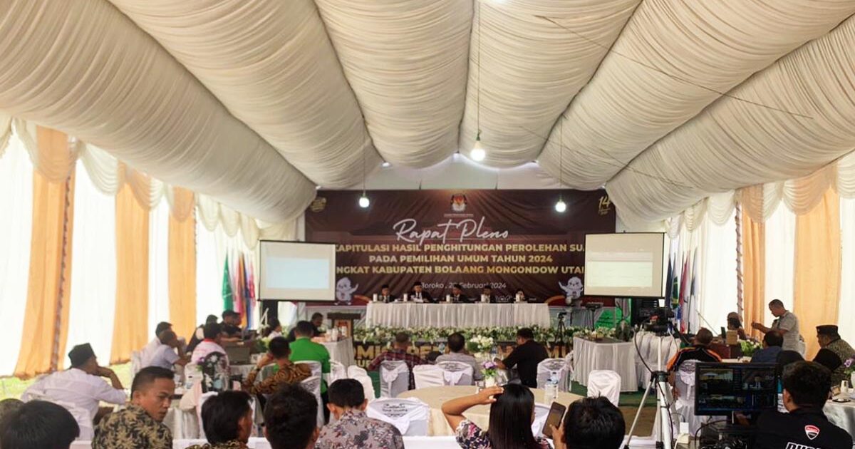 Hasil Perhitungan Suara DPRD Kabupaten Bolmut