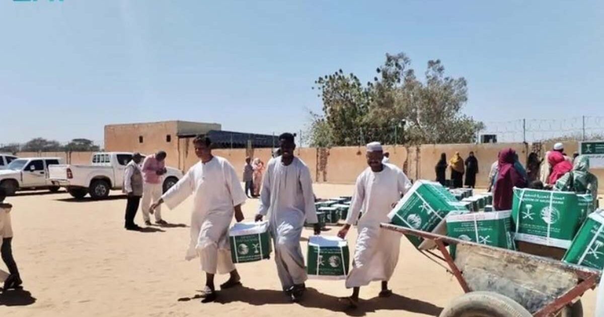 KSrelief Salurkan Bantuan Makanan