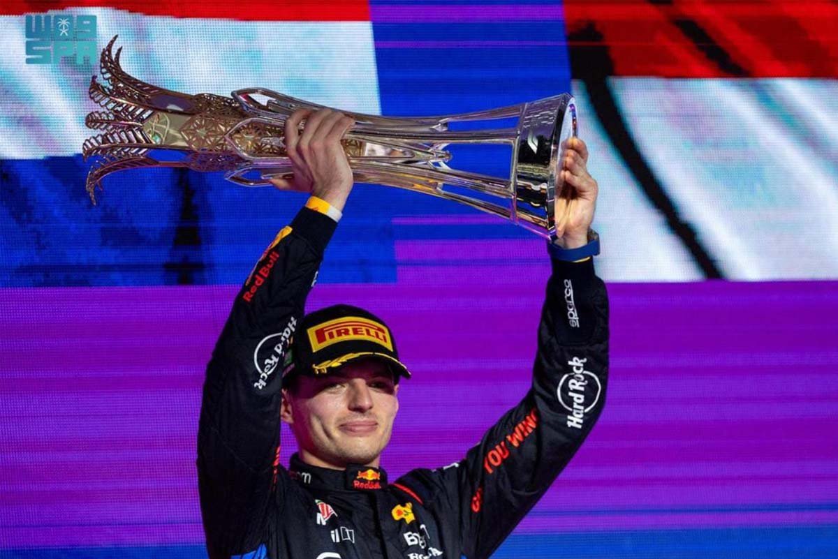 Max Verstappen Raih di Saudi