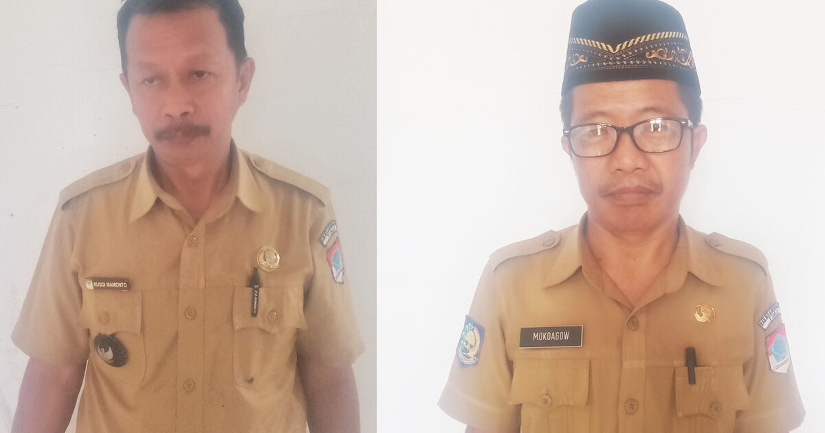 Rusdi Mamonto Jabat Pj Kepala Desa Molobog Timur