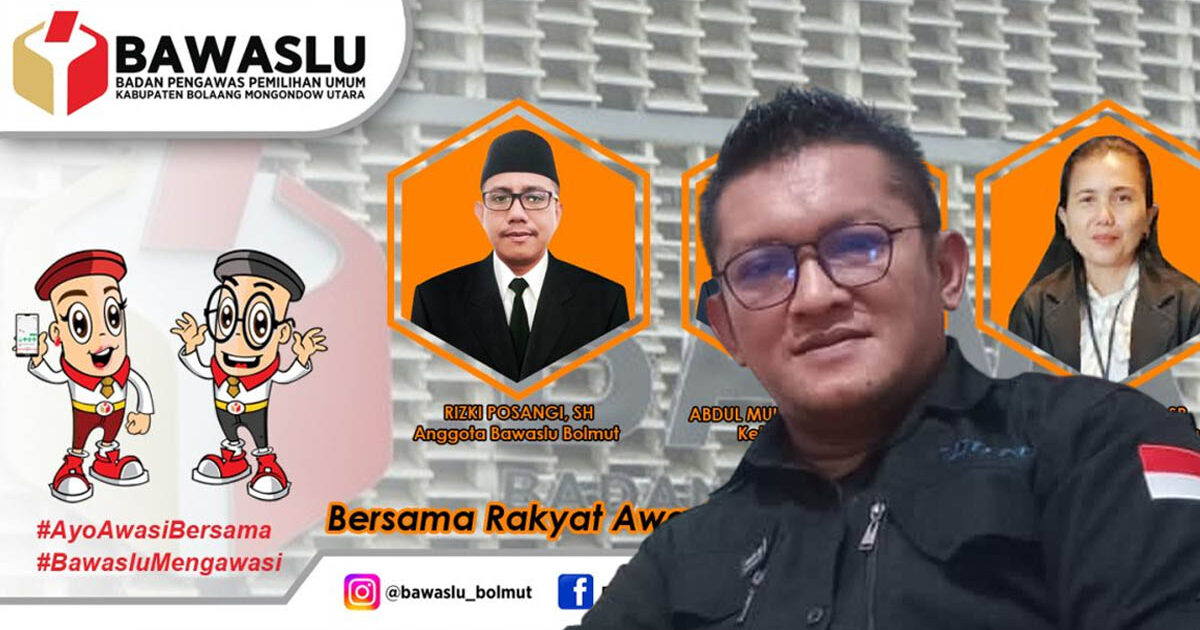 Instruksi Bawaslu Bolmut Kepada Pj Bupati