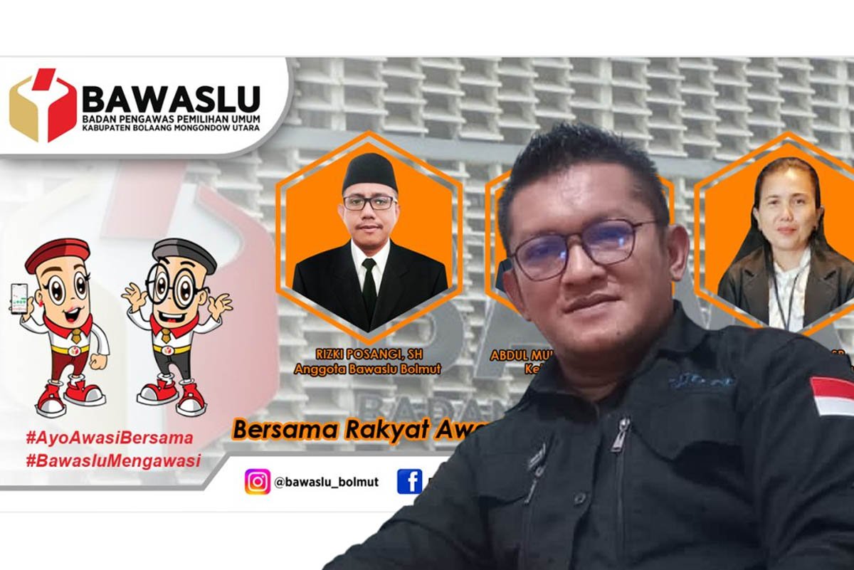 Instruksi Bawaslu Bolmut Kepada Pj Bupati