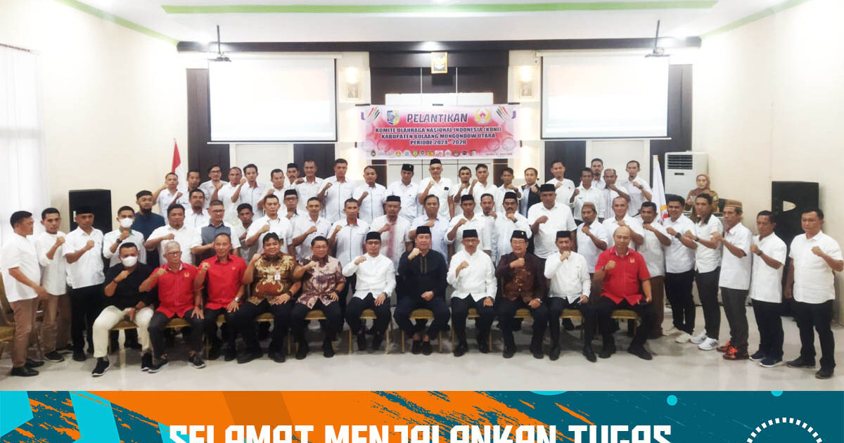 Pengurus KONI Bolmut 2024-2028
