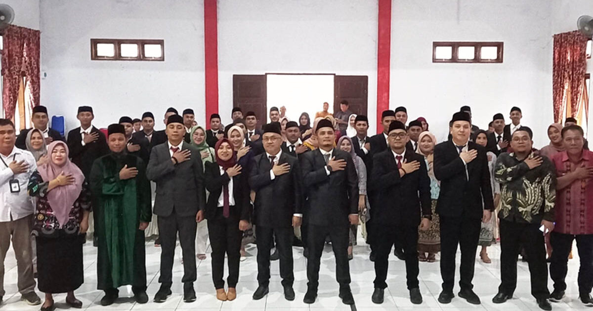 KPU Bolsel Lantik Anggota PPK Pilkada 2024