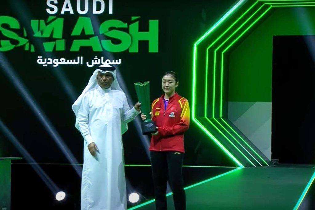 Chen Meng Berjaya di Saudi Smash 2024 Ratu di Ring Tenis Meja! • Waktu