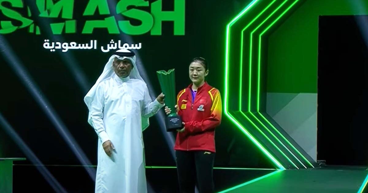 Chen Meng Berjaya di Saudi Smash 2024