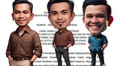 KPU Bolmut Umumkan Calon Anggota PPS 2024