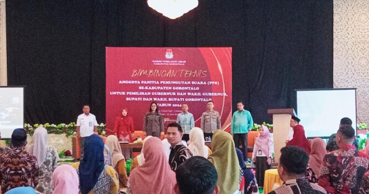 KPU Kabupaten Gorontalo Gelar Bimtek