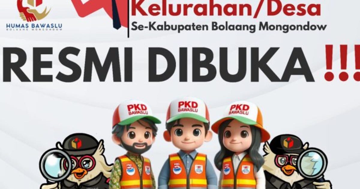 Panwaslu Desa/Kelurahan Bolmong 2024