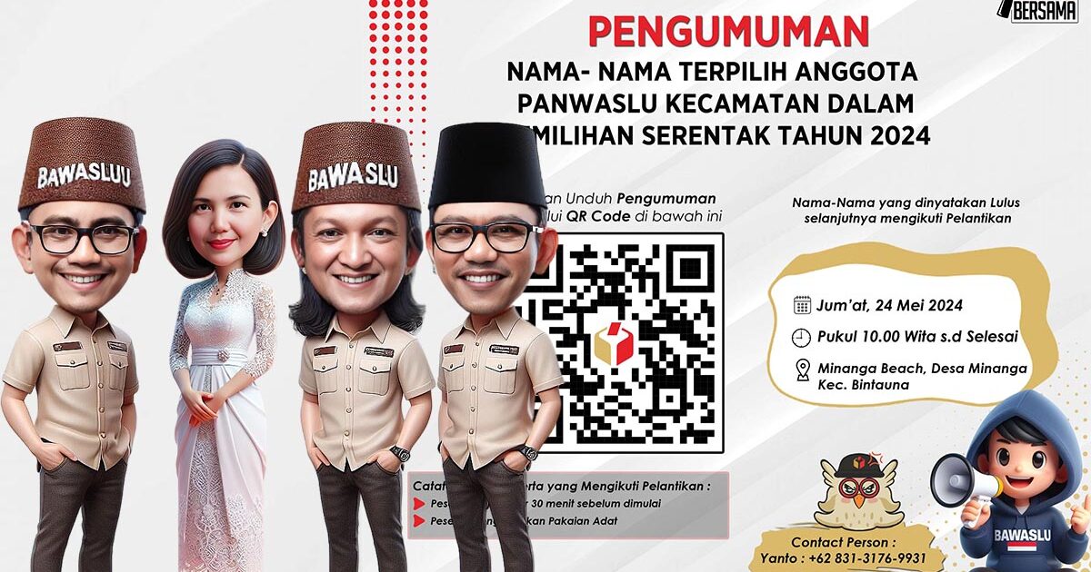 Panwaslu Kecamatan Pilkada Bolmut 2024