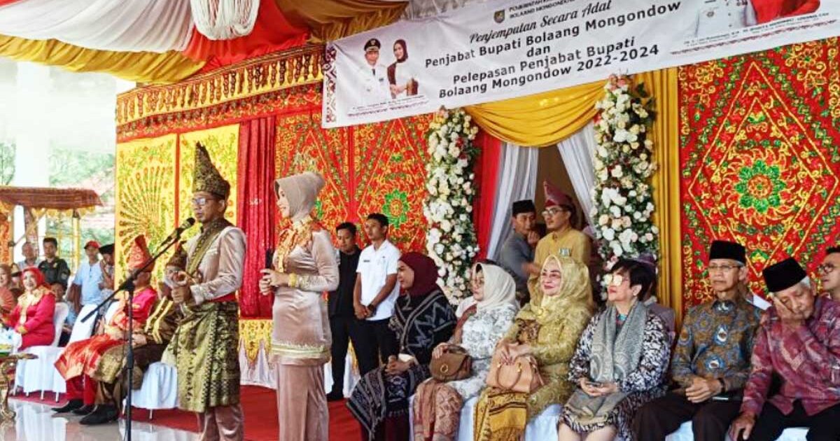 Serah Terima Jabatan Bupati Bolmong