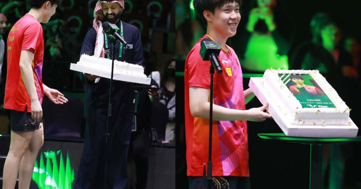 Wang Chuqin Raih Gelar di Saudi Smash 2024