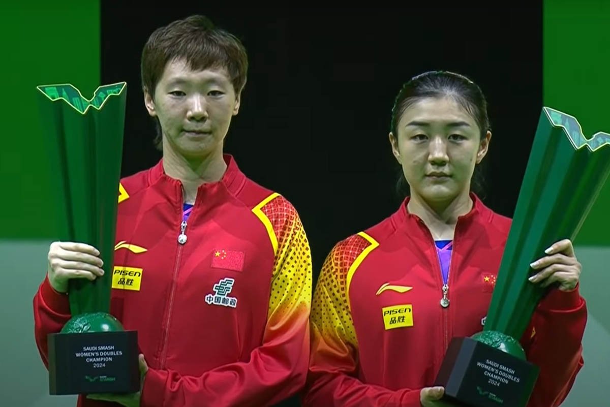 Wang Chuqin dan Sun Yingsha Mendominasi Saudi Smash 2024