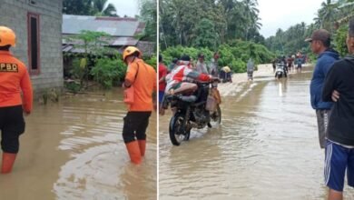 Banjir Landa Desa di Bolmong