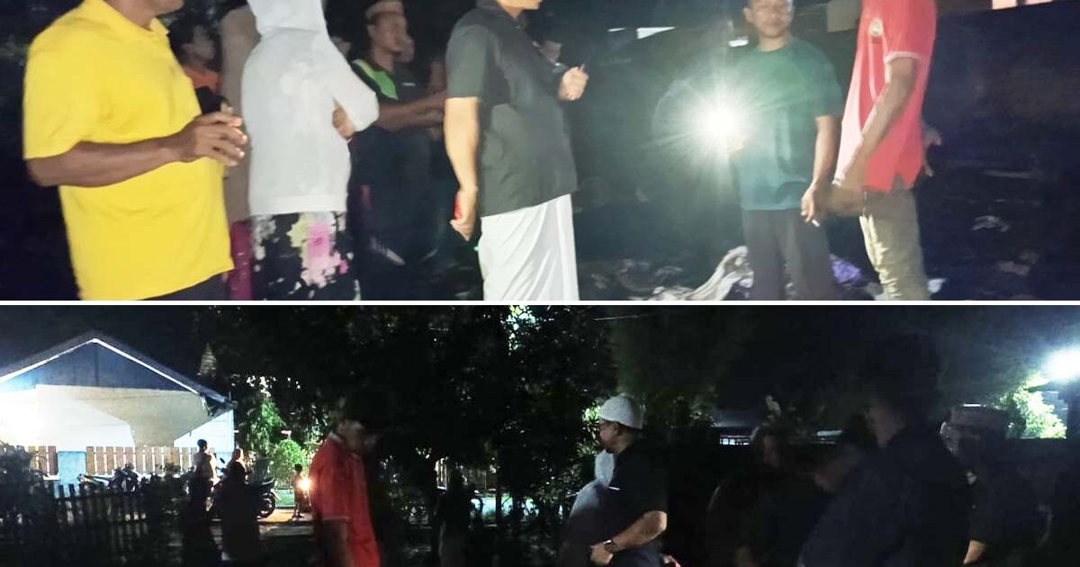 Bupati Bolmut Bangun Kembali Rumah Korban Kebakaran