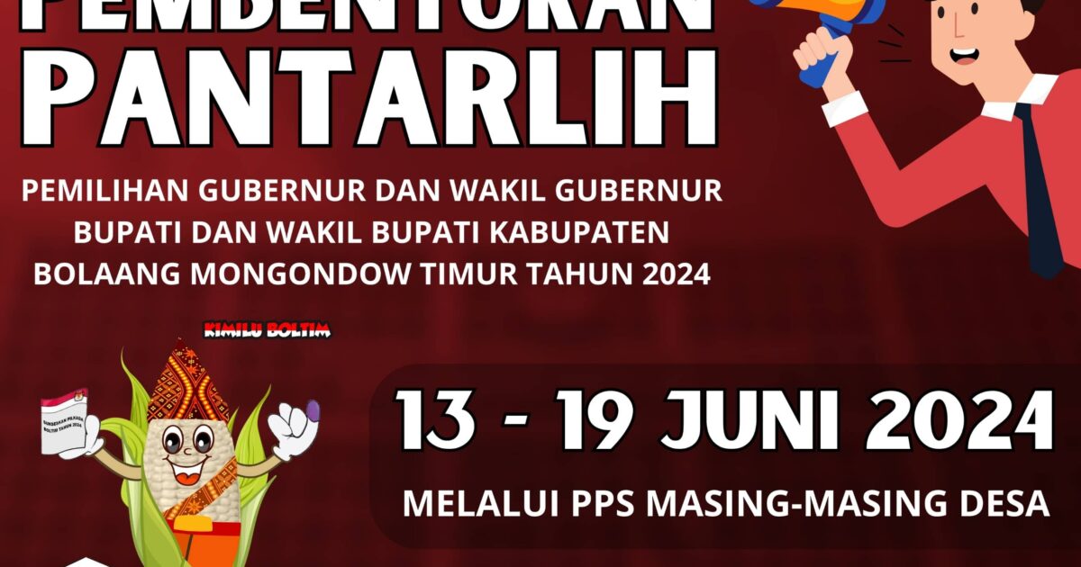 KPU Boltim Rekrut Pantarlih Pilkada 2024