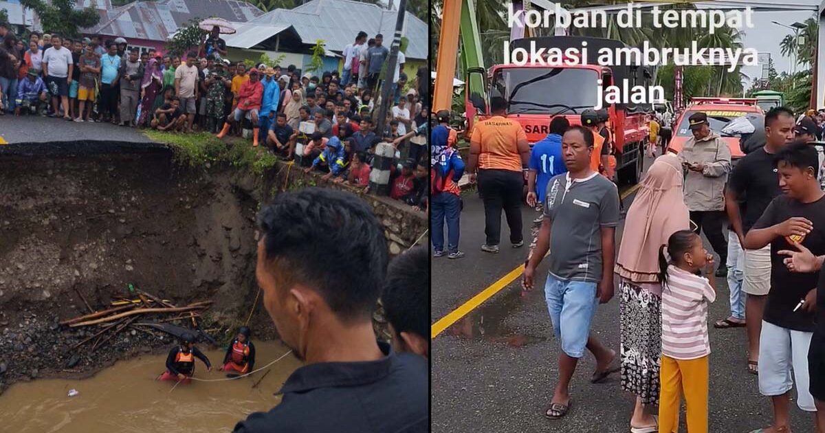 Jalan Pendekat Jembatan Monano Putus