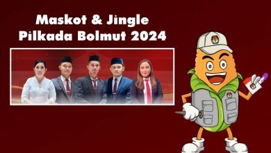 Maskot Pilkada Bolmut 2024