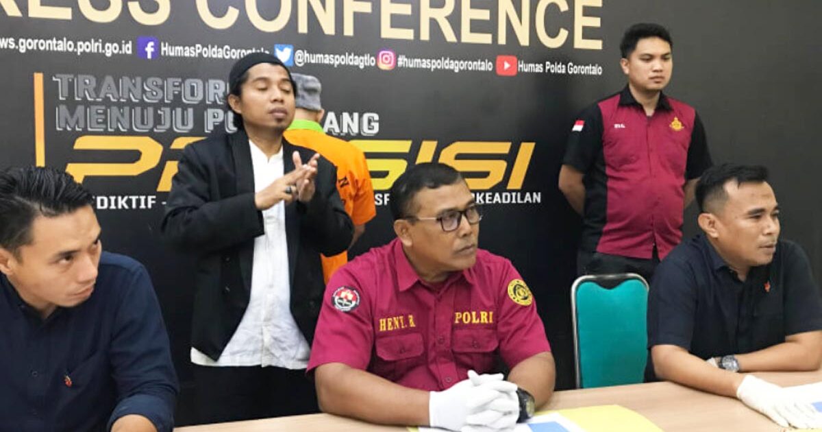 Polda Gorontalo Tangkap Pemuda Sabu