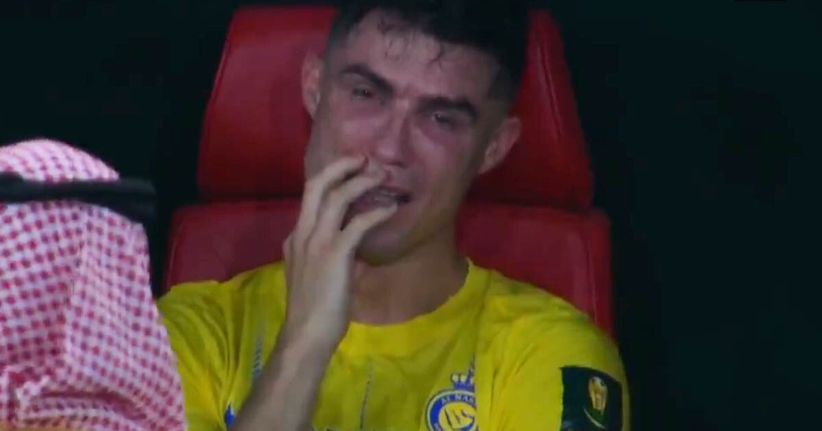 Ronaldo Menangis di Final Piala Raja