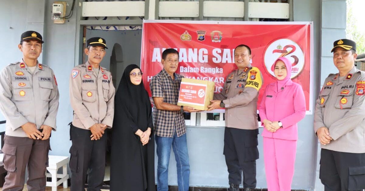 Silaturahmi Kapolres Buol pada Purnawirawan