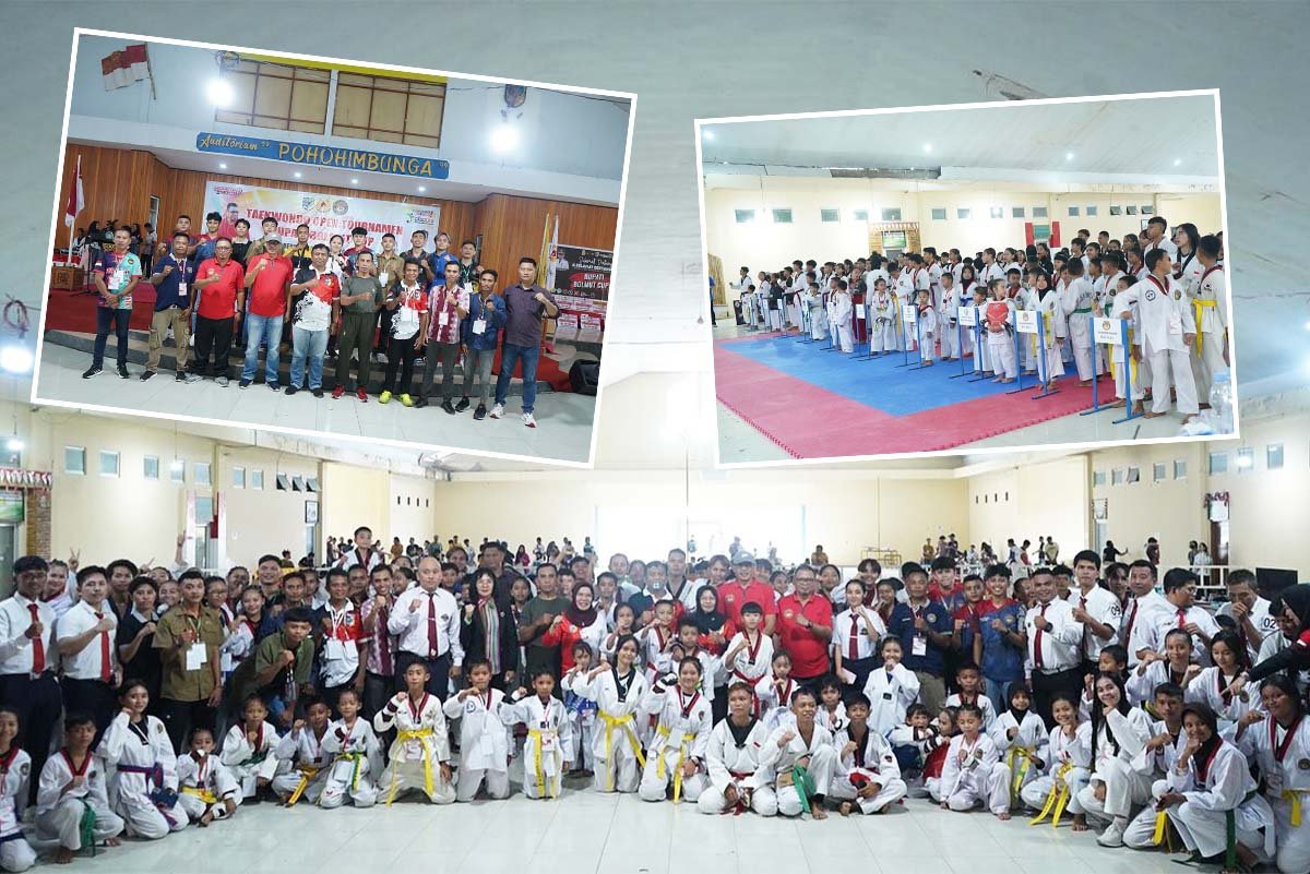 Taekwondo Open Tournament Bupati Bolmut Cup 2024