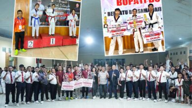 Turnamen Taekwondo Bupati Bolmut Cup 2024