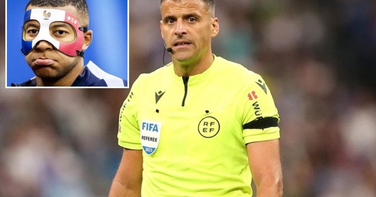 Wasit Beri Kartu Kuning kepada Mbappe Dipecat