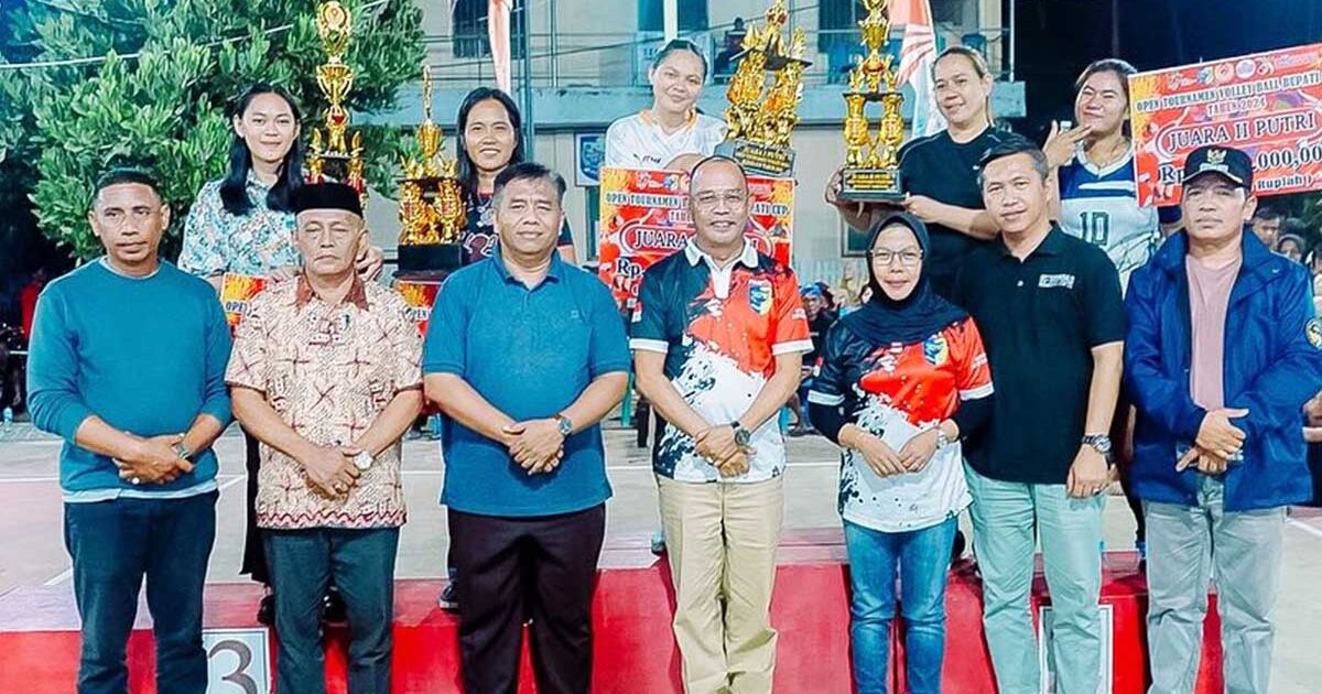 Open Tournament Volly Ball Bupati Cup 2024