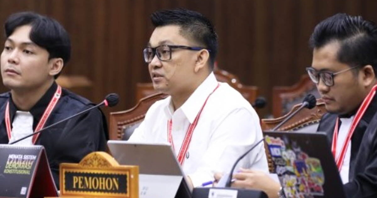 Aditya Anugrah Moha Ajukan Gugatan di MK