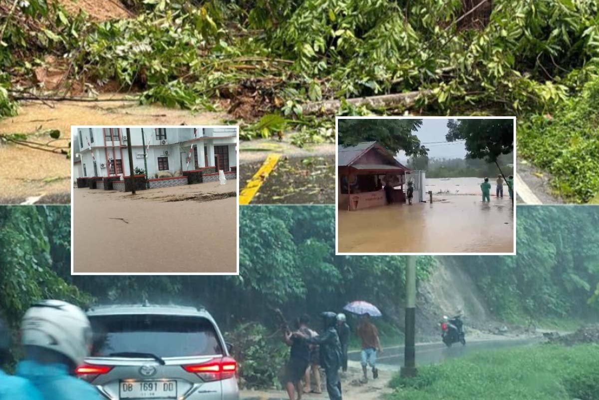 Banjir Besar Landa Ibukota Kabupaten Bolsel