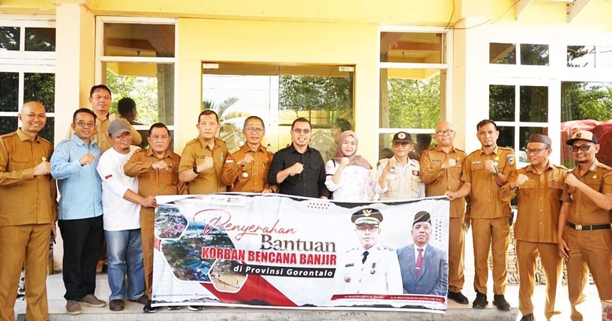 Bantuan Dari Bolmut untuk Korban Banjir Gorontalo