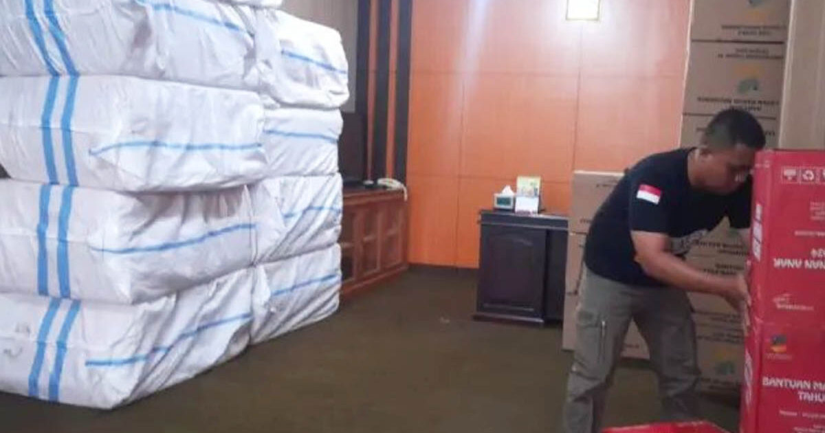 Bantuan Kemensos RI di Gorontalo