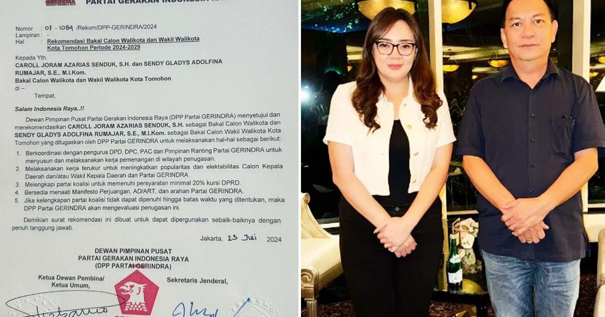 Koalisi PDIP-Gerindra Pilkada Tomohon