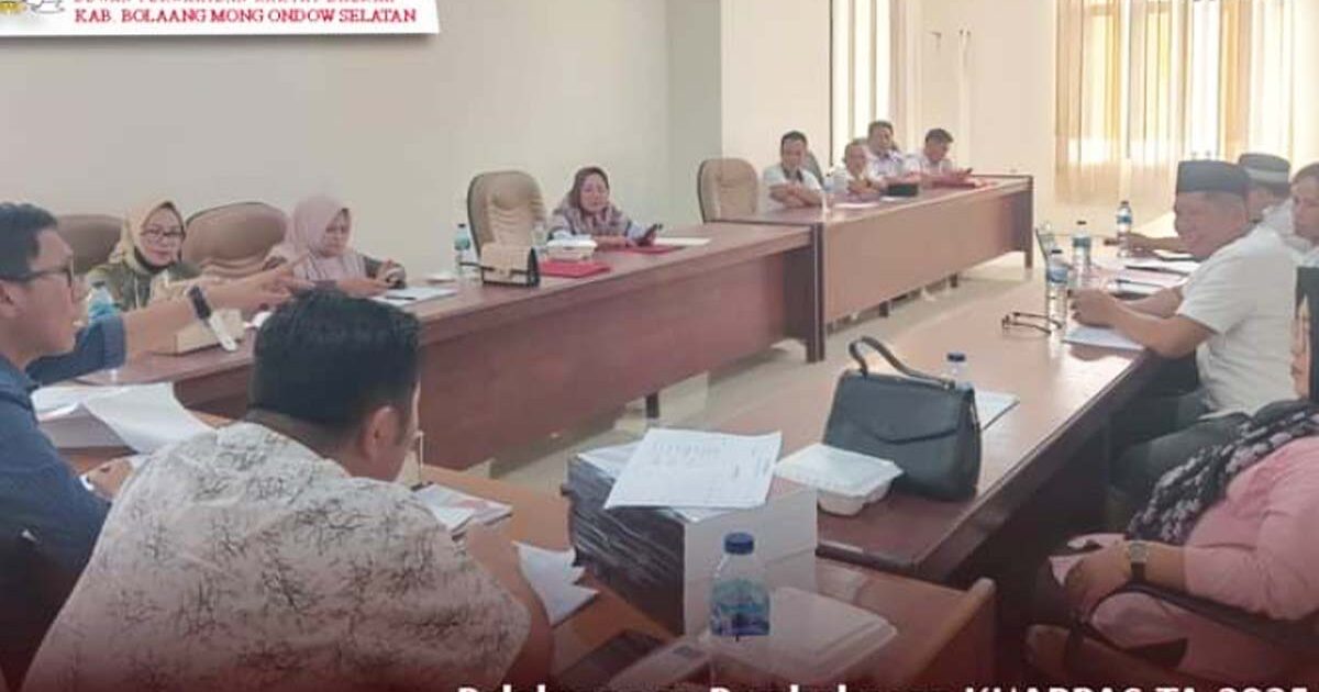 DPRD Bolsel bahas KUA-PPAS Tahun 2025