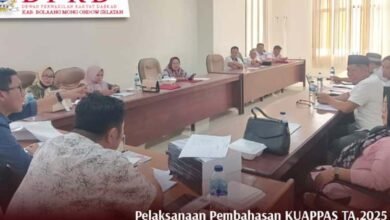 DPRD Bolsel bahas KUA-PPAS Tahun 2025