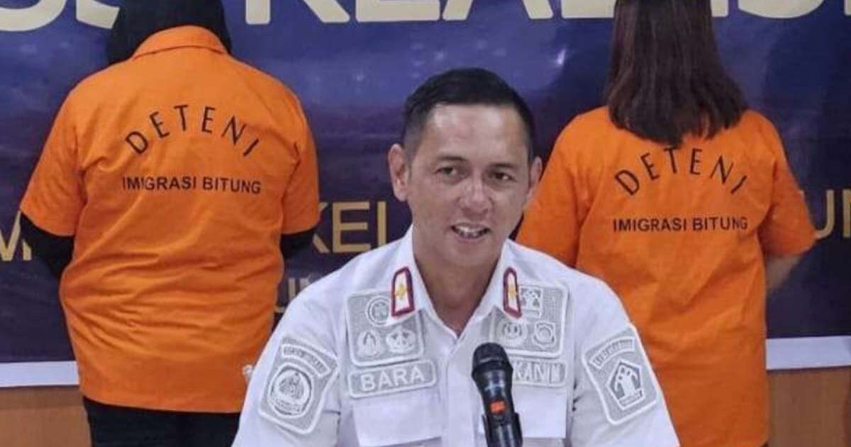 Dua Warga Filipina Ditangkap di Bitung