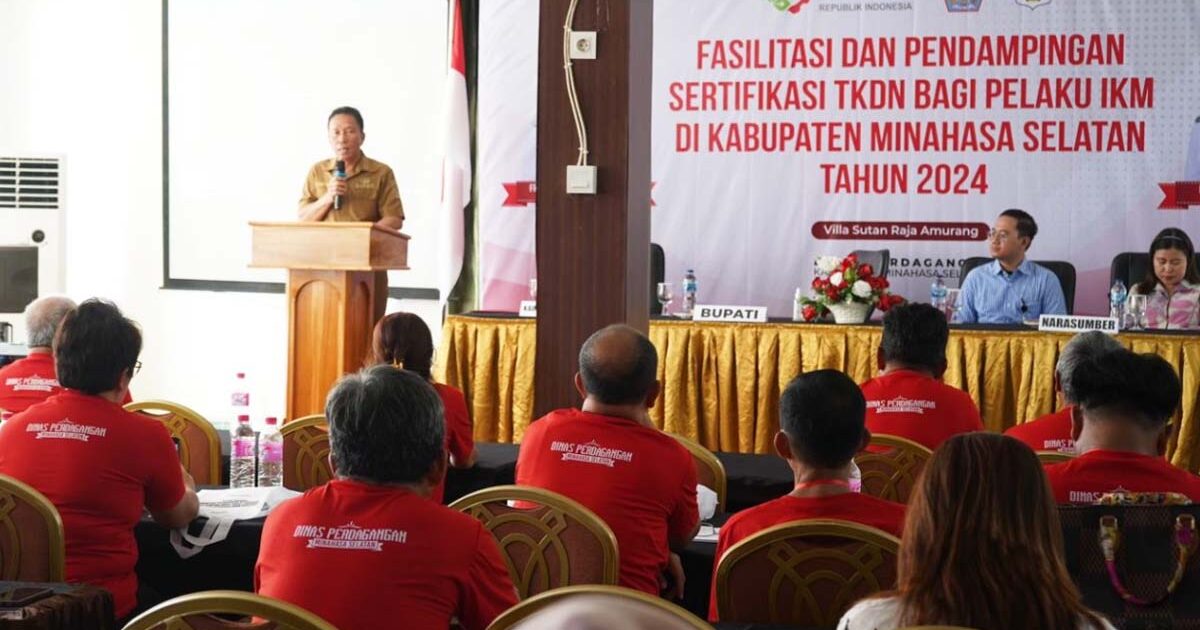 Fasilitasi TKDN di Minahasa Selatan