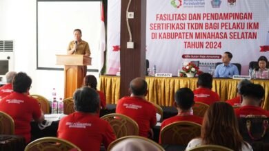 Fasilitasi TKDN di Minahasa Selatan