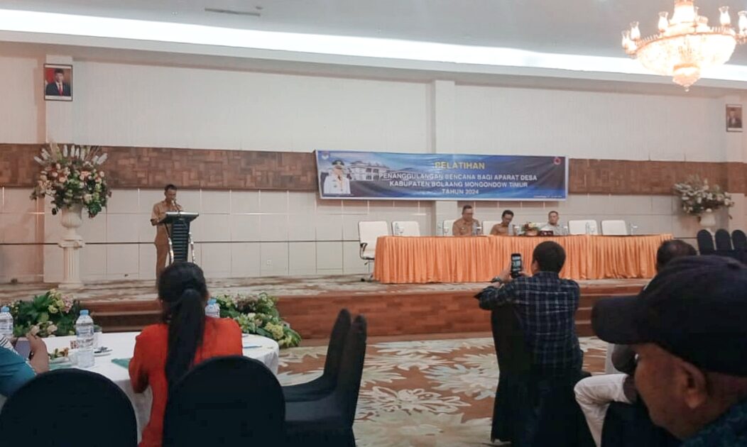 BPBD Boltim Gelar Pelatihan Bencana Aparat Desa