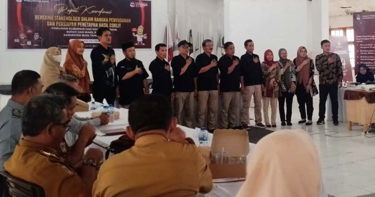 KPU Buol Fokus Data Pemilih